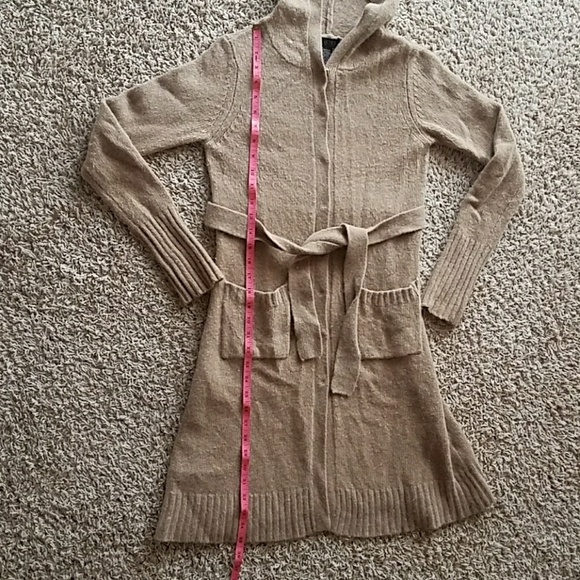 ❌SOLD❌BCBGMAXAZRIA | Hooded Knit Cardigan - Picture 6 of 8